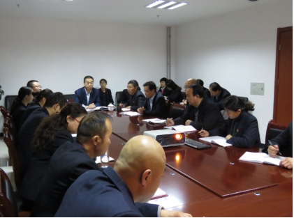 集團(tuán)黨委成員、紀(jì)委書記李志明來我司宣講黨的十九大精神